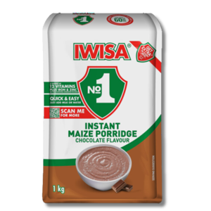 Iwisa Instant Maize Porridge Chocolate 1kg