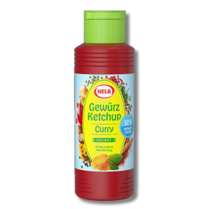 Hela Ketchup Curry 30% Less Sugar 300ml