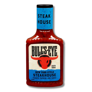Bull's Eye Barbecue BBQ Sauce SteakHouse Paprika 300ml Bull's Eye Barbecue BBQ Sauce SteakHouse Paprika 300ml