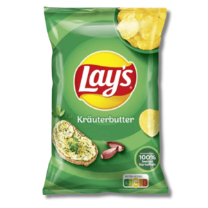Lay's Potato Chips Herb Butter - Kräuterbutter 150g Lay's Potato Chips Herb Butter - Kräuterbutter 150g