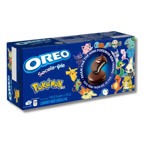 Oreo Scola-Pie Chocolate Pokémon 6x30g 180g Oreo Scola-Pie Chocolate Pokémon 6x30g 180g