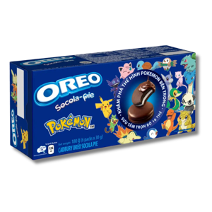 Oreo Scola-Pie Chocolate Pokémon 6x30g 180g