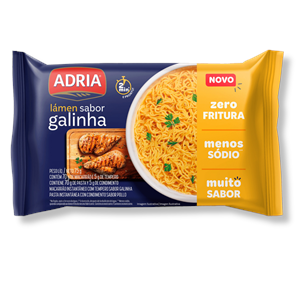 Adria Lámen Sabor Galinha 73.4g Adria Lámen Sabor Galinha 73.4g
