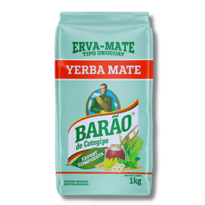 Barão Tipo Uruguai Yerba Mate - Erva Mate 1Kg Barão Tipo Uruguai Yerba Mate - Erva Mate 1Kg
