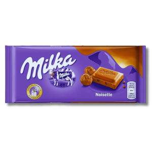 Milka Noisette Chocolate Bar 100g