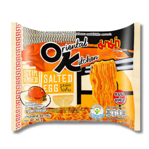 Mama Oriental Instant Noodles Kitchen Salted Egg Stir Fry 85g Mama Oriental Instant Noodles Kitchen Salted Egg Stir Fry 85g