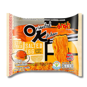 Mama Oriental Instant Noodles Kitchen Salted Egg Stir Fry 85g