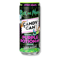 Candy Can Rick and Morty Purple Sweet Grape Zero Sugar 330ml