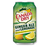 Canada Dry Ginger Ale and Lemonade 355 ml