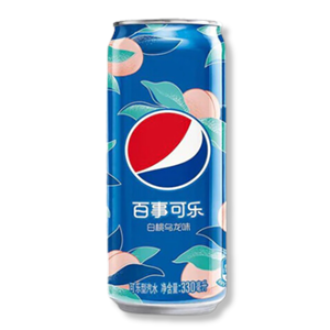 Pepsi White Peach Soda 330ml