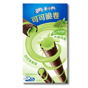 Oreo Cocoa Crispy Wafer Roll Matcha 50g