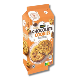 Jumbo Double Chocolate Cookies And Caramel Filling 200g Jumbo Double Chocolate Cookies And Caramel Filling 200g