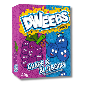 Dweebs Nerds Grape & Blueberry 45g Dweebs Nerds Grape & Blueberry 45g