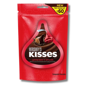 Hershey's Kisses Special Dark 'N' Almonds Chocolate 33.6g Hershey's Kisses Special Dark 'N' Almonds Chocolate 33.6g