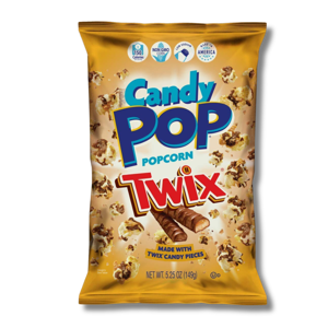 Snax Sational Candy Pop Popcorn Twix Mini 28g Snax Sational Candy Pop Popcorn Twix Mini 28g
