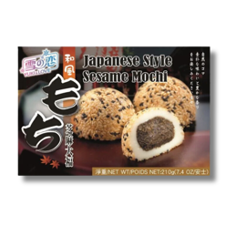 Yuki & Love Mochi Sesame 210g