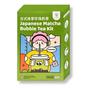 Tokimeki Bubble Tea Kit Matcha Flavor 255g