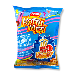 Prima Kottu Mee Instant Noodles Cheese & Onion Hot & Spicy 80g