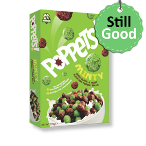 Inventure Poppets Chocolate & Mint Cereal Balls Cereal 275g [07/08/2024]