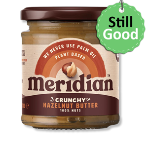 Meridian Hazelnut Butter Crunchy Vegan 170g [31/09/2023]