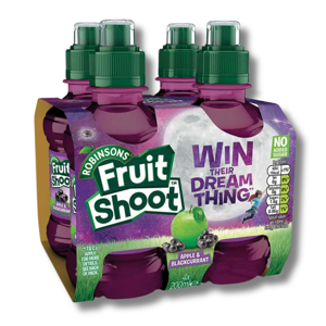 Robinsons Fruit Shoot Apple & Blackcurrant 4 x 200ml