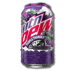 Mountain Dew Purple Thunder Berry Plum USA 355ml Mountain Dew Purple Thunder Berry Plum USA 355ml
