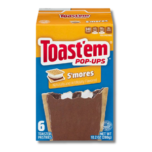 Toast'em Pop-Ups Pop Tart Frosted S'mores 288g