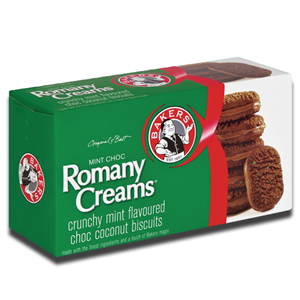 Bakers Romany Creams Mint 200g