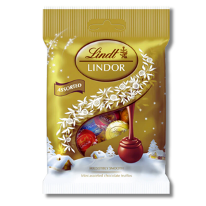 Lindt Lindor Mini Assorted Truffles Bag 80g Lindt Lindor Mini Assorted Truffles Bag 80g