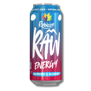 Rubicon Raw Energy Raspberry & Blueberry 500ml