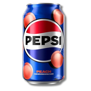 Pepsi Peach USA 355ml Pepsi Peach USA 355ml