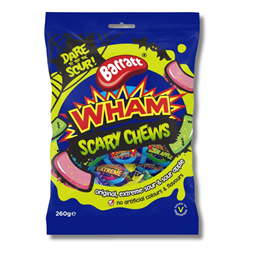 Barratt Wham Scary Chews 260g