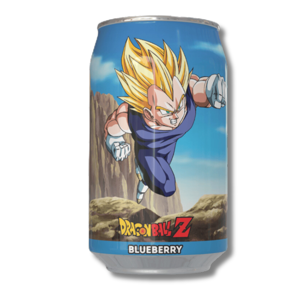 Kawaji Dragon Ball Z Vegeta Can Blueberry Soda 330ml Kawaji Dragon Ball Z Vegeta Can Blueberry Soda 330ml