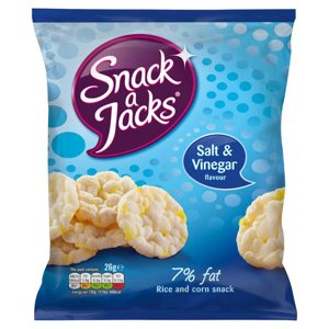 Snack A Jacks Salt & Vinegar 23g Snack A Jacks Salt & Vinegar 23g