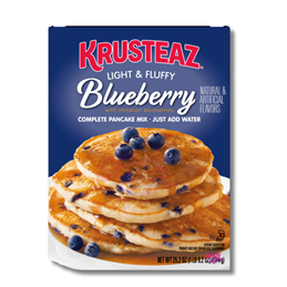 Krusteaz Pancake Mix With Imitation Blueberries 714g