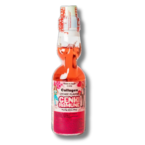 Genki Ramune Collagen Lychee Flavour 200ml