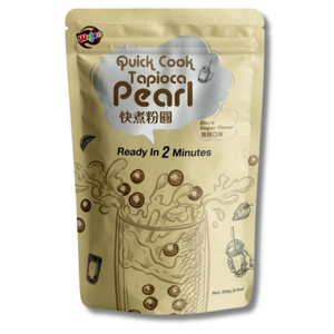 Wejee Tapioca Pearls For Bubble Tea Black Sugar Flavour 250g