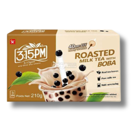 3:15 PM Roased Milk Tea With Boba (3x70g) Ready to Drink 210g