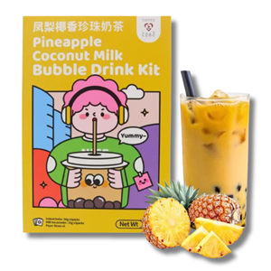 Tokimeki Bubble Tea Kit Pineapple Coconut Milk Flavor 255g