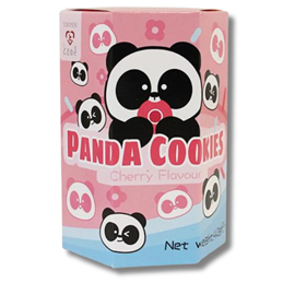 Panda Biscuit Cherry Flavour 40g