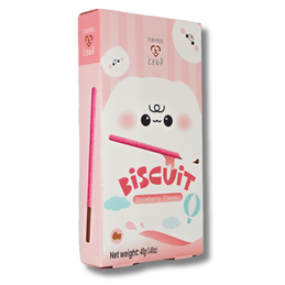 Tokimeki Biscuit Stick Strawberry Flavour Pocky 40g