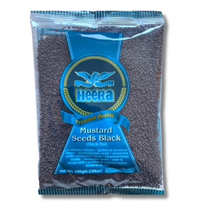 Heera Black Mustard Seeds 100g Heera Black Mustard Seeds 100g