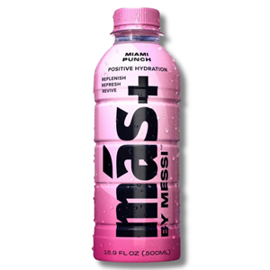 Más+ Hydration Drink Messi Miami Punch Positive Flavour 500ml