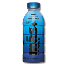 Más+ Hydration Drink By Messi Berry Copa Crush Flavour 500ml