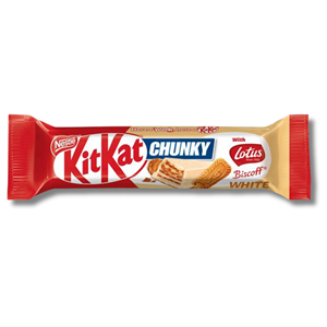 Nestlé KitKat Chunky Lotus Biscoff White 42g