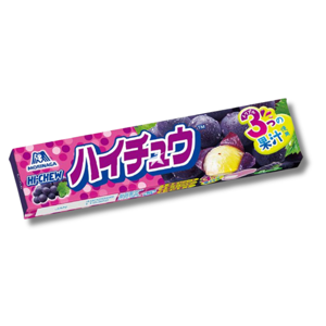 Morinaga Chew Japanese Soft Candy Grape Flavor 12'' 55g