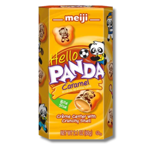 Meiji Hello Panda Caramel Biscuits 50g Meiji Hello Panda Caramel Biscuits 50g