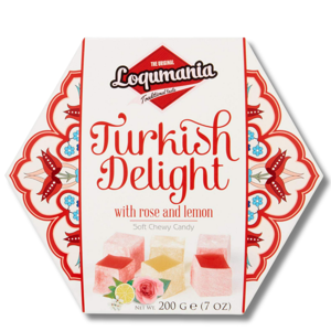 Loqumania Rose & Lemon Turkish Delight 250g