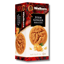 Walker's Stem Ginger Biscuits 150g