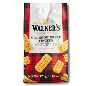 Walker's Mini Shortbread Fingers 125g